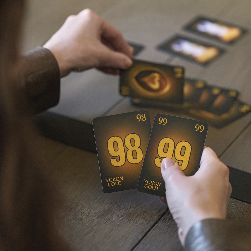 Yukon Gold Card Game- Friendly Board Games - Game Night - Card Games For Adults(2-4 Players)