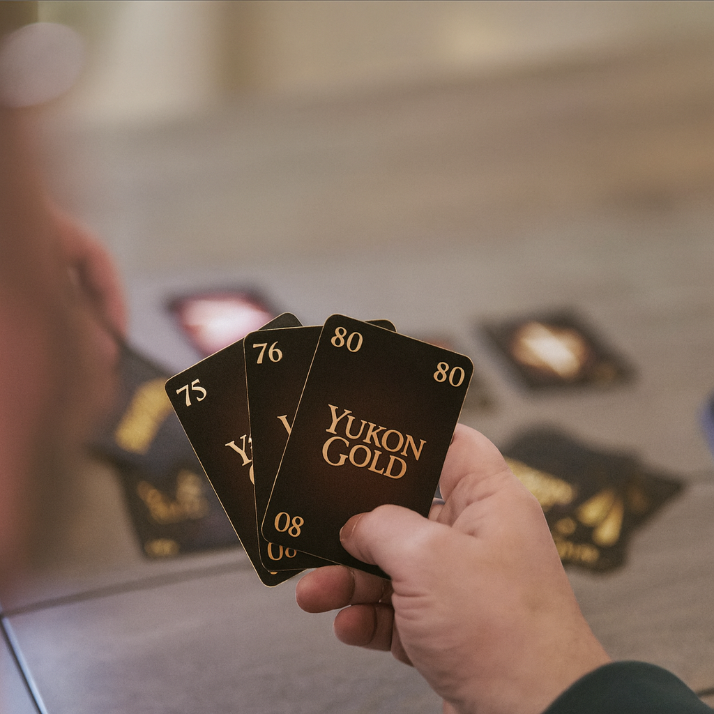 Yukon Gold Card Game- Friendly Board Games - Game Night - Card Games For Adults(2-4 Players)