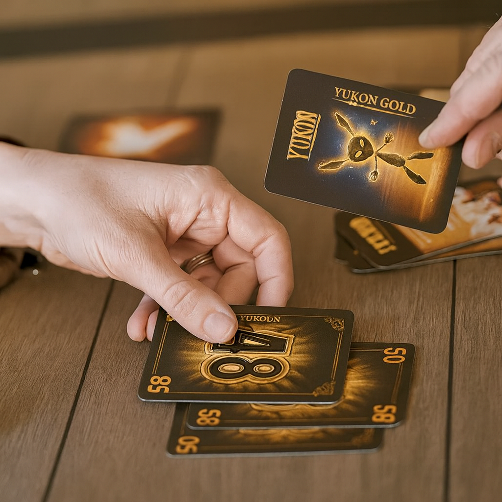 Yukon Gold Card Game- Friendly Board Games - Game Night - Card Games For Adults(2-4 Players)