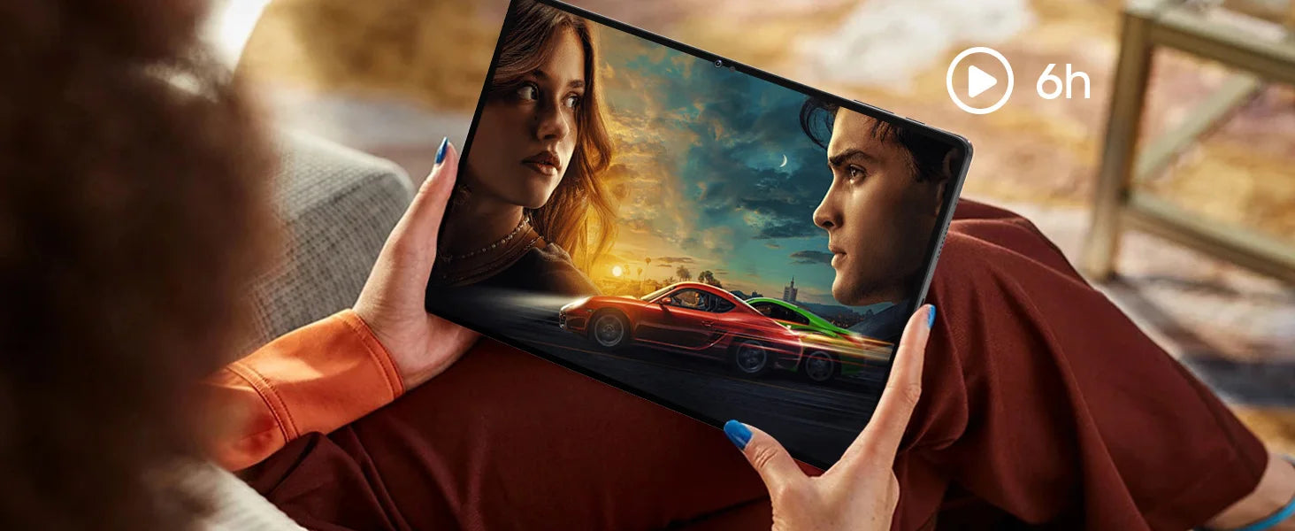 2024 CWOWDEFU Android 13 Tablet 10.95" FHD Incell 2K-Display MTK Octa Core 6GB 128GB 7000mAh Battery 13MP Cam GPS Tablet PC