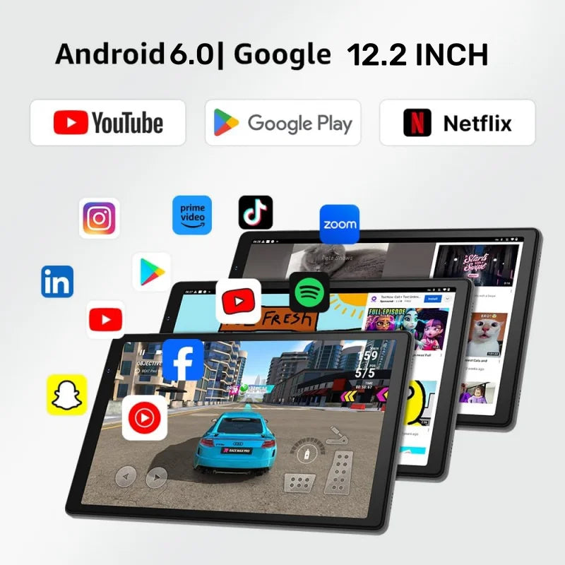 2GB ROM 64GB 12.2 INCH RAM  CT9 Android 6.0 Tablet PC MT8163 Quad Core Dual Camera USB 3.0 1920 x 1200 IPS Screen