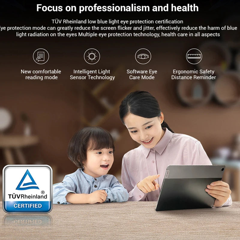 Global Firmware Lenovo Tablet Qitian Pad K10 Pro 10.6 inch Mediatek G80 60Hz 2000*1200 Resolution 7700mAh Face Recognition