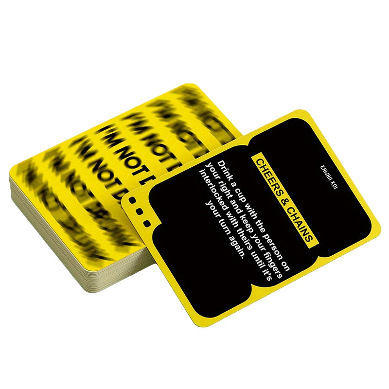 I'M NOT DRUNK !Card Games For Adults Fun Drinking Games For Game Night & Hen's Party Desktop Games Birthday Gift