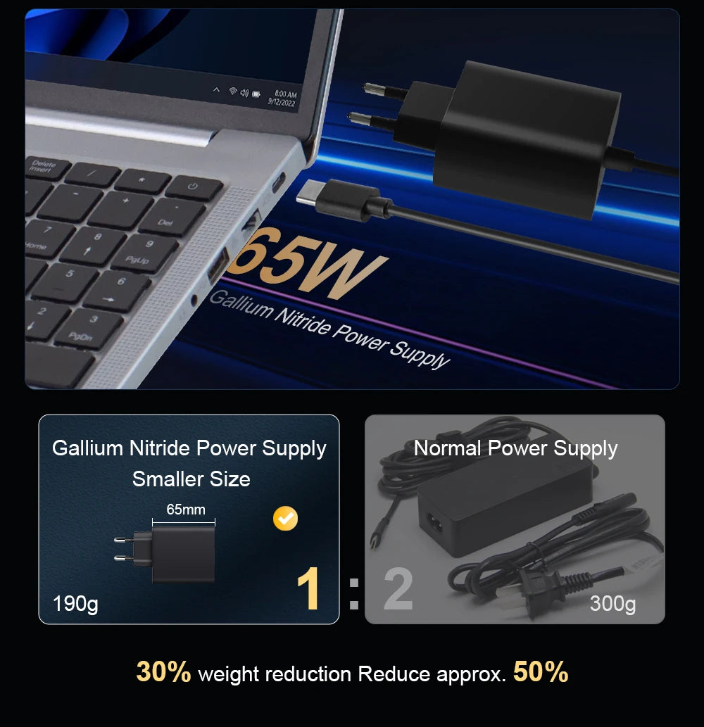 Ninkear N16 Pro Gaming Laptop 13th Intel i7-13620H 16-inch 2.5K IPS 120Hz Computer 32GB DDR4+1TB SSD WiFi 6 Face Recognition