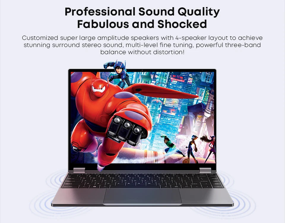 CHUWI FreeBook Laptop Tablet 2 in 1 Intel i3 1215U 12GB LPDDR5 512G SSD Windows 11 Laptop 13.5" IPS FHD Display WIFI 6 2256*1504