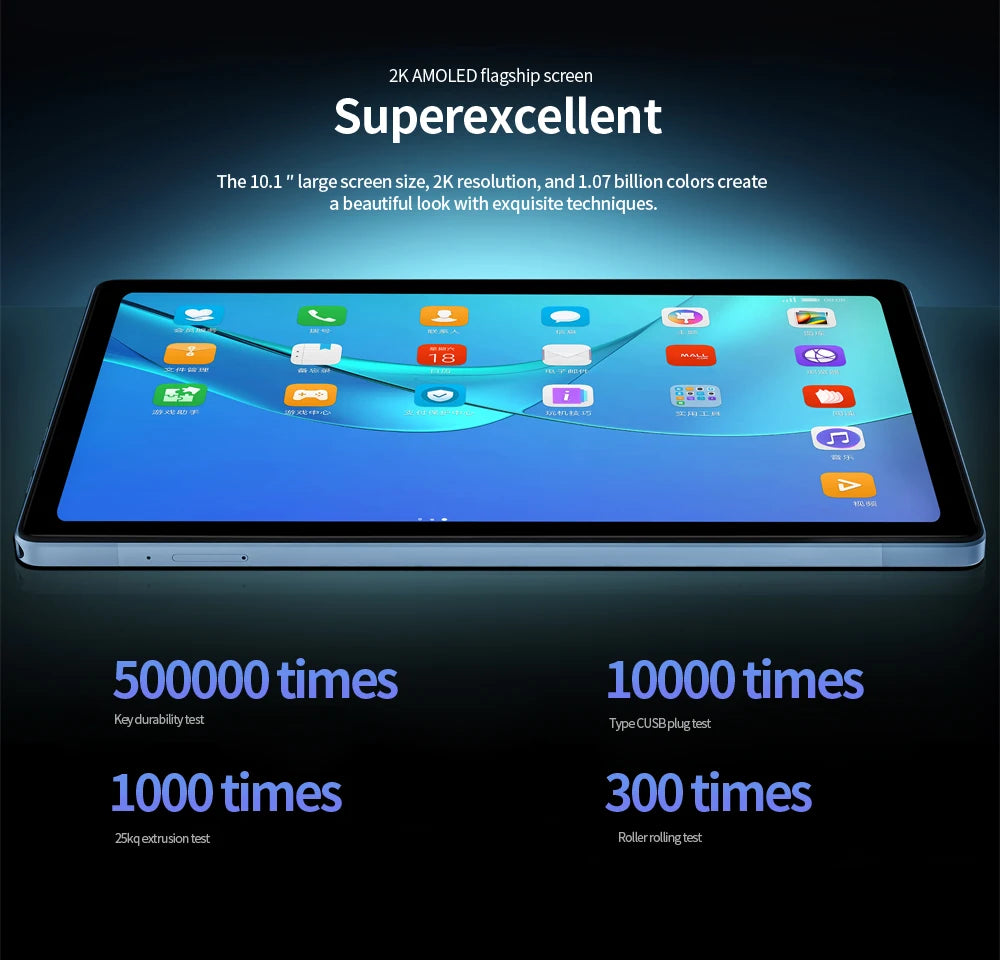New 10.1 Inch Tablets 4G LTE Phone Call Octa Core 8GB RAM 256GB ROM Dual GPS Bluetooth WiFi Google Tablet PC