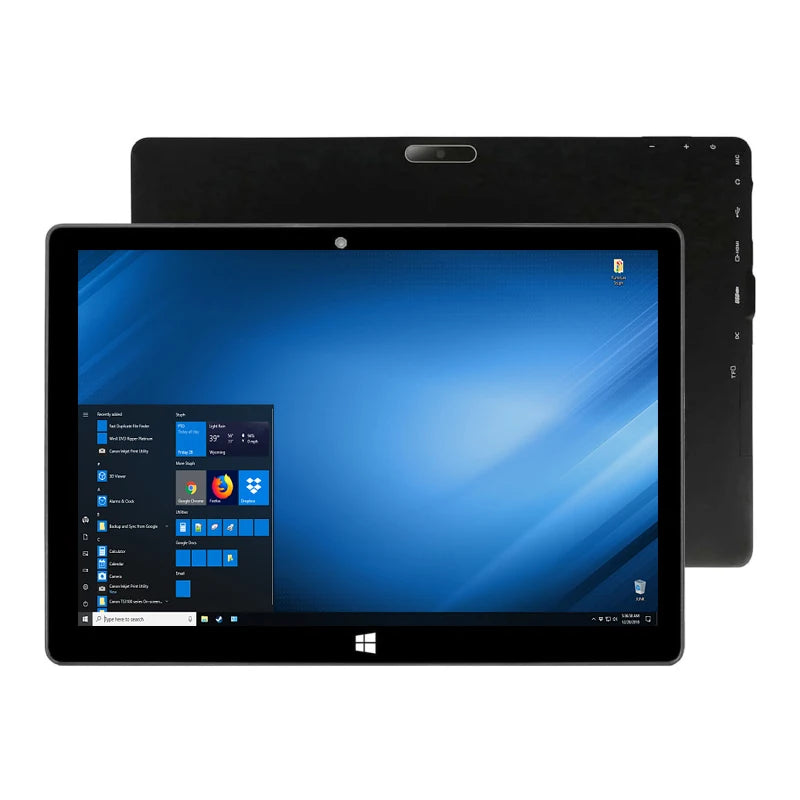 10.1'' Portable Windows 10 Tablet 8GB DDR3-RAM 128GB EMMC 1920x1200IPS 64bit Intel Atom x5-Z8350 1*USB 3.0 HD-MI Dual Camera