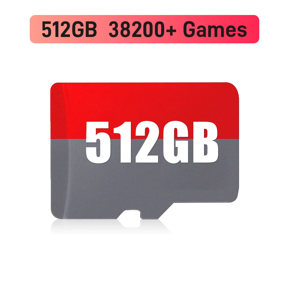 1TB Game Card with 42000+ Retro/AAA Games&50+ Emulators for Switch/PS3/2/1/N64 for ROG ALLY/ Win Handheld Game Console/PC/Laptop
