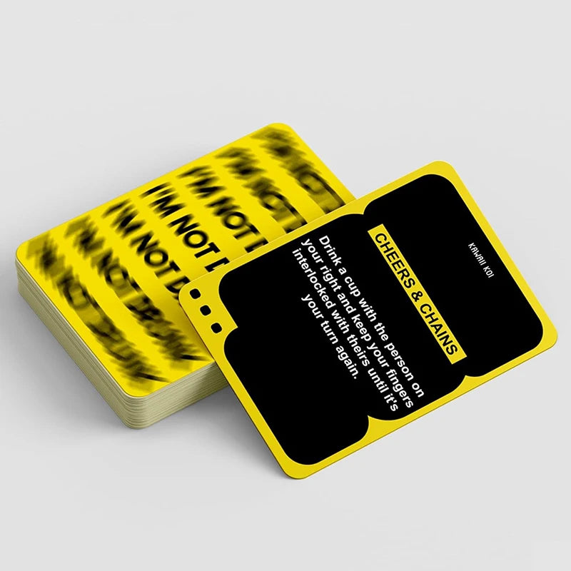 I'M NOT DRUNK !Card Games For Adults Fun Drinking Games For Game Night & Hen's Party Desktop Games Birthday Gift