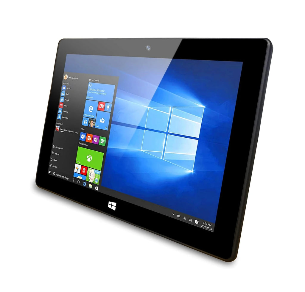10.1'' Portable Windows 10 Tablet 8GB DDR3-RAM 128GB EMMC 1920x1200IPS 64bit Intel Atom x5-Z8350 1*USB 3.0 HD-MI Dual Camera