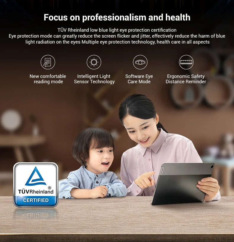 Global Firmware Lenovo Tablet Qitian Pad K10 Pro 10.6 inch Mediatek G80 60Hz 2000*1200 Resolution 7700mAh Face Recognition