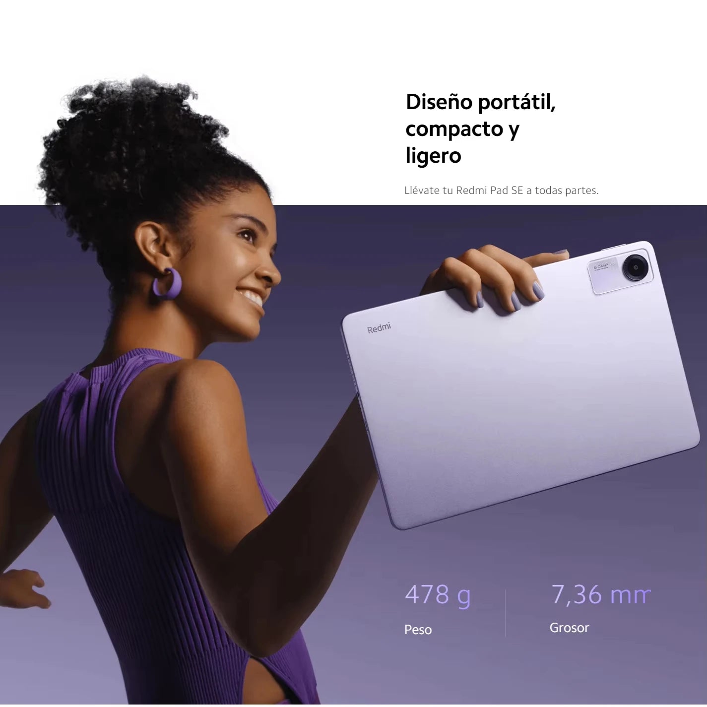 Xiaomi Redmi Pad SE 8GB + 256GB Global Version Tablet 11 FHD 90Hz display Snapdragon 680 platform mobile 8000mAh battery