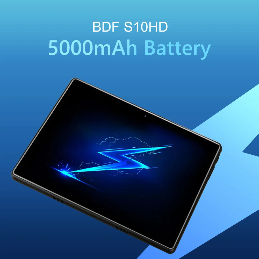 New 10.1 Inch Tablets 4G LTE Phone Call Octa Core 8GB RAM 256GB ROM Dual GPS Bluetooth WiFi Google Tablet PC