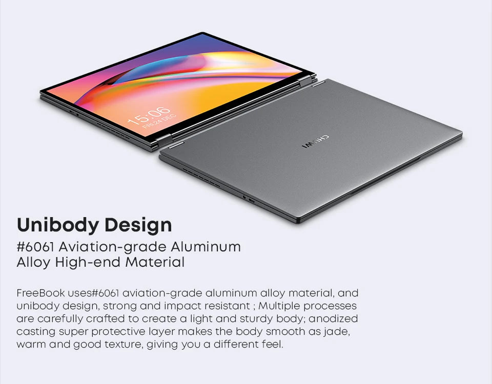 CHUWI FreeBook Laptop Tablet 2 in 1 Intel i3 1215U 12GB LPDDR5 512G SSD Windows 11 Laptop 13.5" IPS FHD Display WIFI 6 2256*1504