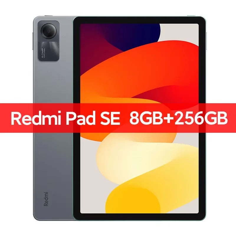 Global Version Redmi Pad SE Xiaomi Mi Tablet Snapdragon® 680 Quad speakers Dolby Atmos® 90Hz 11" Display 8000mAh World Premiere