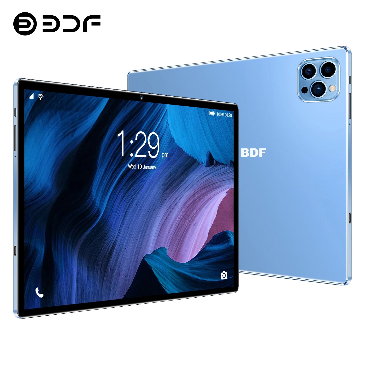 New 10.1 Inch Tablets 4G LTE Phone Call Octa Core 8GB RAM 256GB ROM Dual GPS Bluetooth WiFi Google Tablet PC