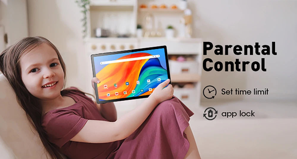 2024 CWOWDEFU Android 13 Tablet 10.95" FHD Incell 2K-Display MTK Octa Core 6GB 128GB 7000mAh Battery 13MP Cam GPS Tablet PC